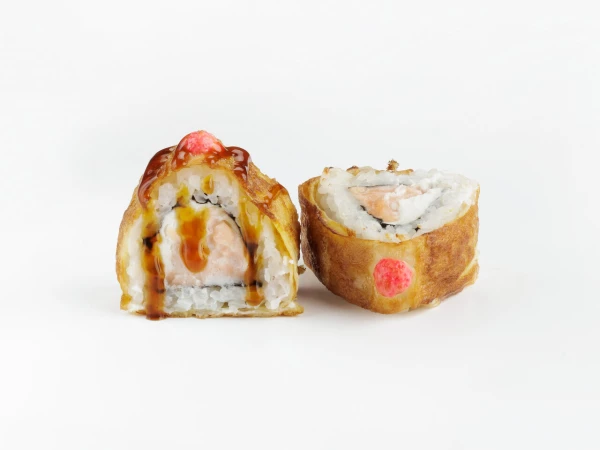 Запечённый Ролл Лосось Тамаго