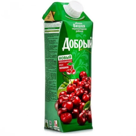 Сок Добрый Вишня 1л