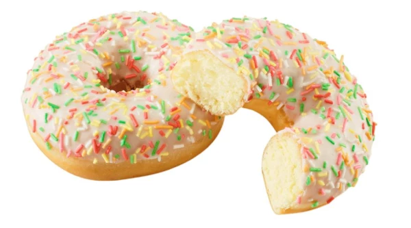 Донат ванильный