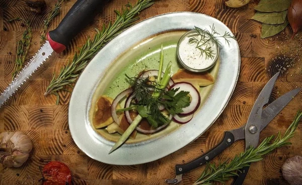 Грибочки белые маринованные