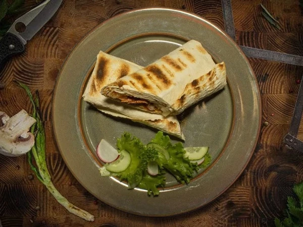 Куриный шашлык в лаваше