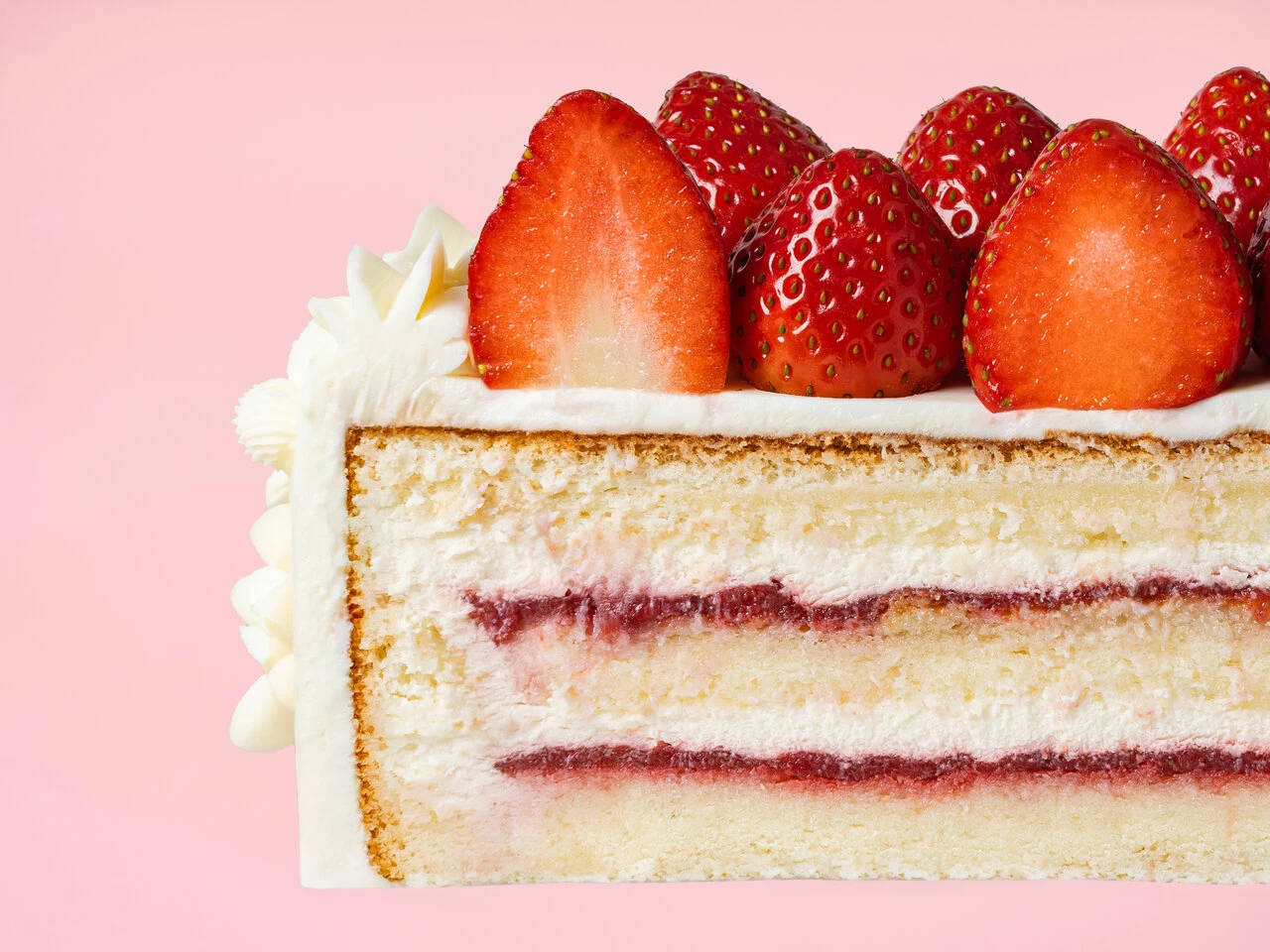 Торт «Клубничное облако»