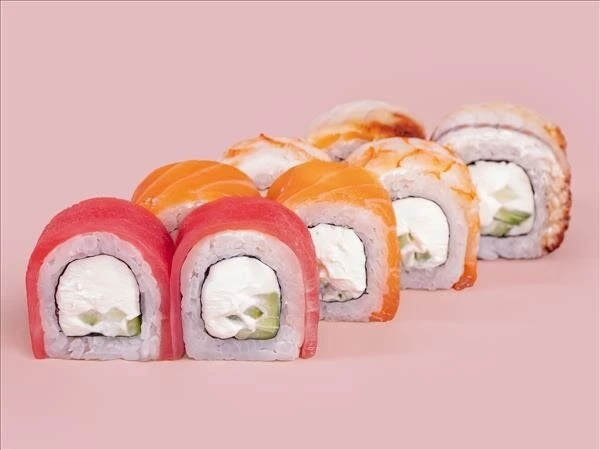 Роллы «Радуга»