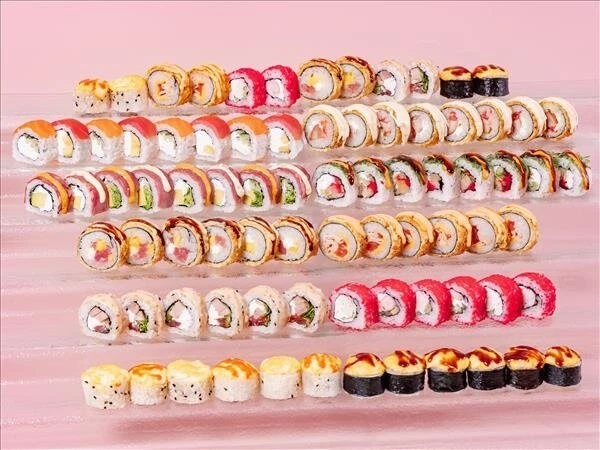 Сет роллов «Вайб» (80 шт.)