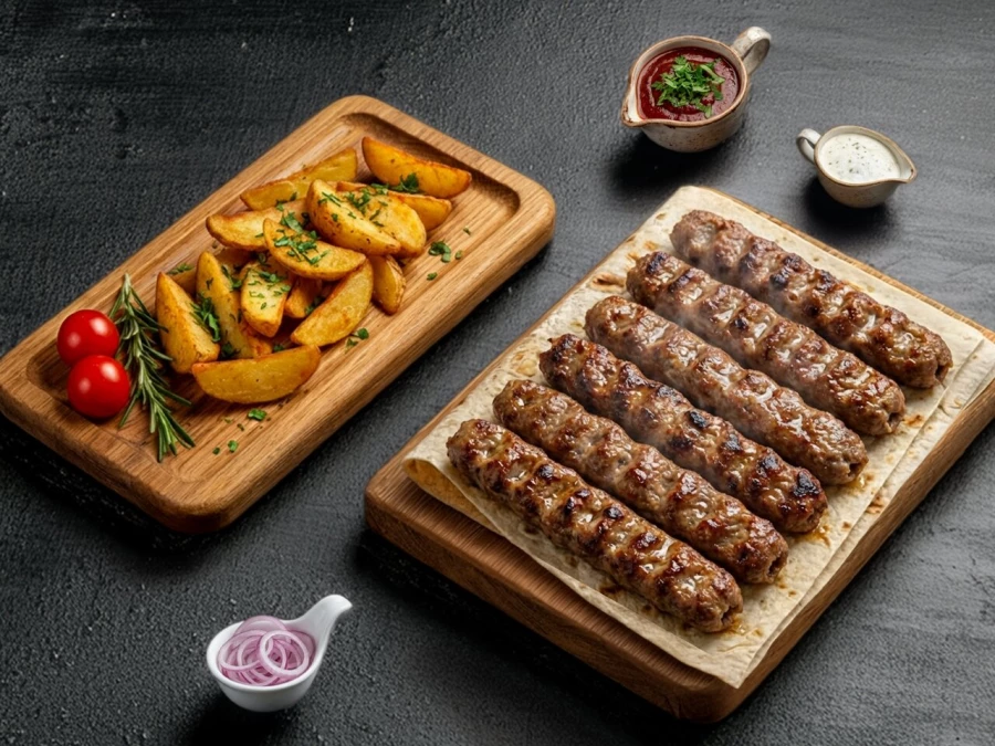 Комбо-набор люля-кебаб из свинины-говядины на 3 персоны