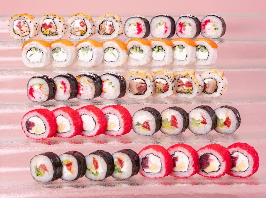 Сет роллов «Холодный осенний день» (40 шт)