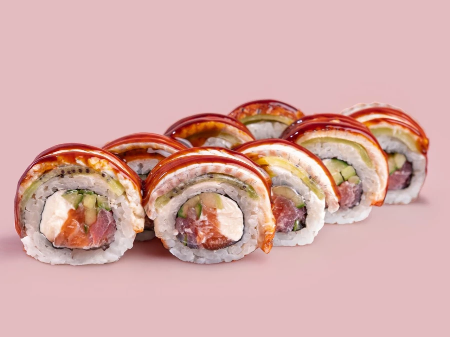 Роллы «Дракон люкс»