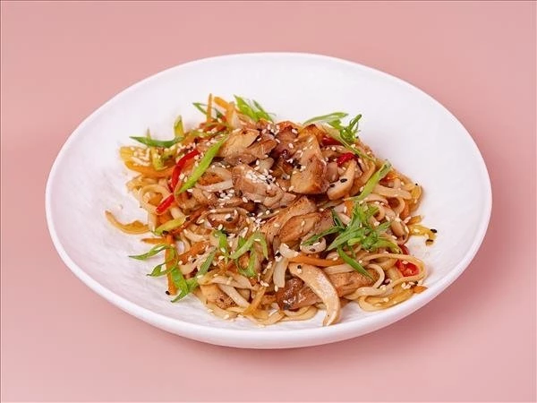 WOK с курицей