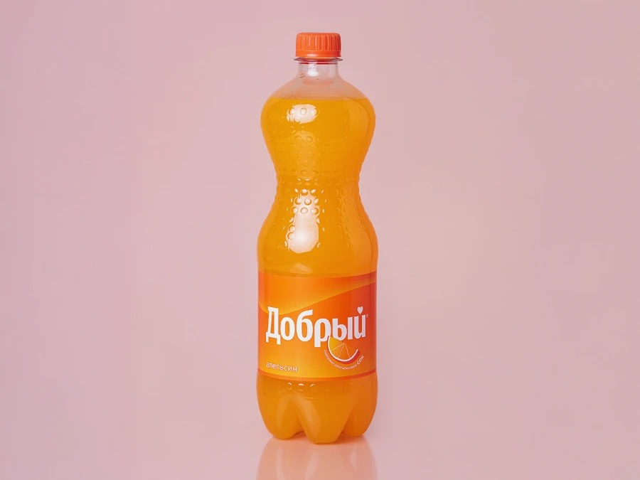 Напиток Добрый Б/А сильногаз. Апельсин 0,5 л