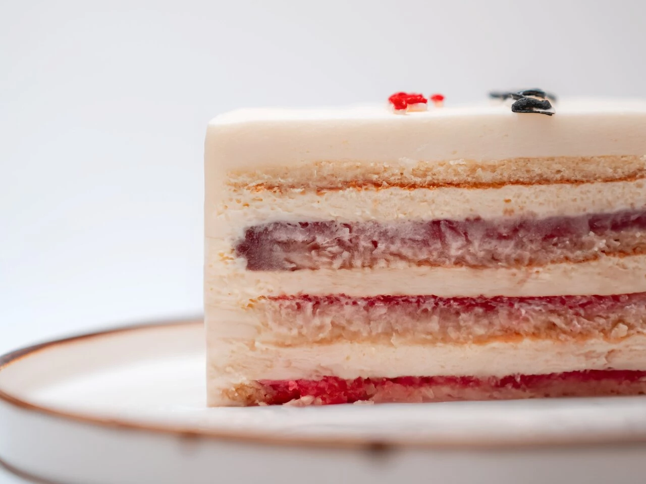 Бенто-торт Клубничное облако 