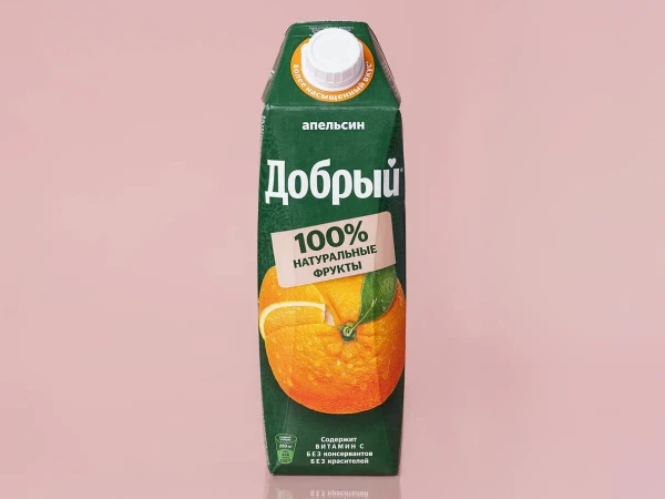 Сок "Добрый" апельсин 1л