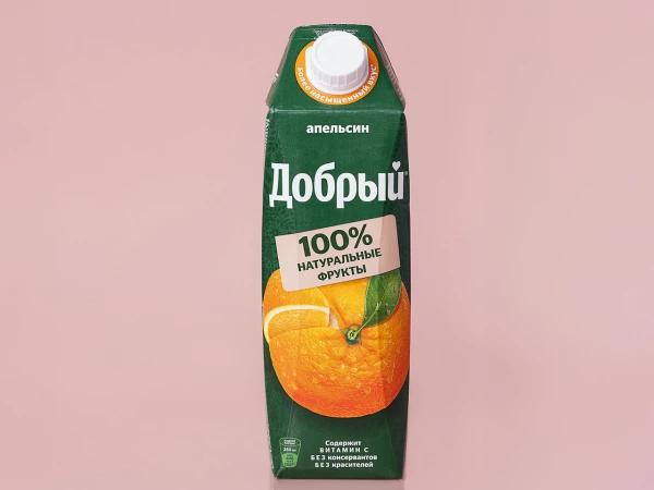 Сок "Добрый" апельсин 1л