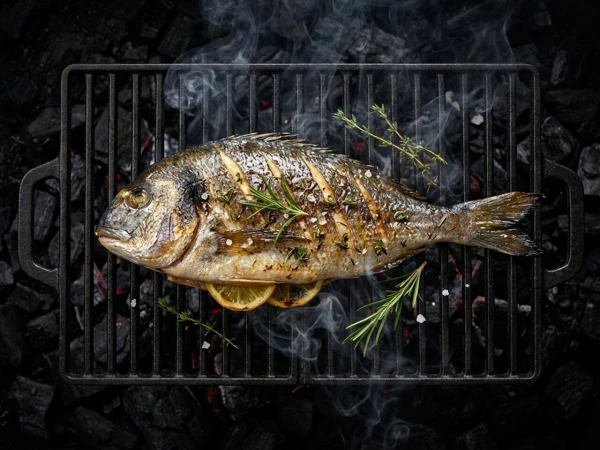 Дорадо на углях