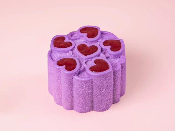 Бенто-торт муссовый Лимон-Клубника