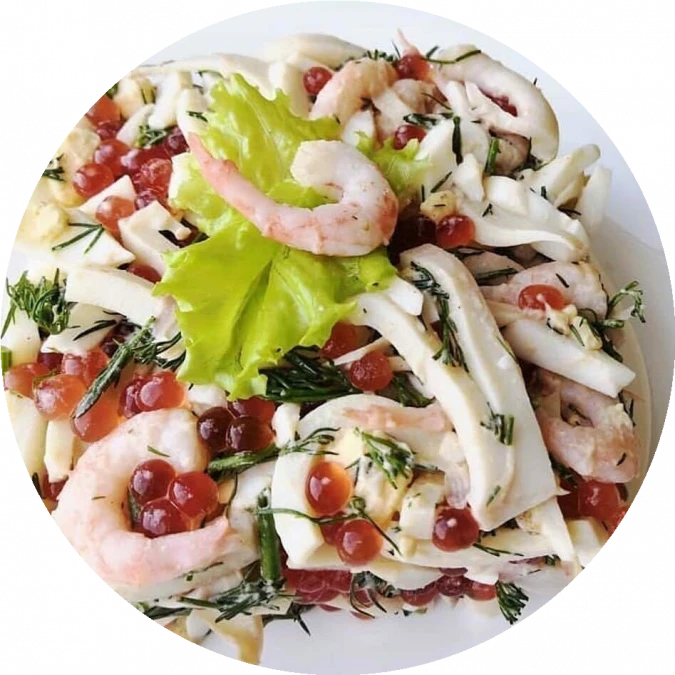 Салат " Царский" 