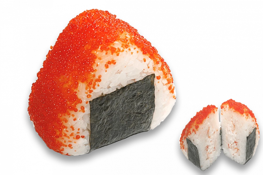 Онигири с крабом 