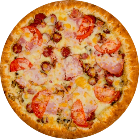 Охотничья с сырным бортиком