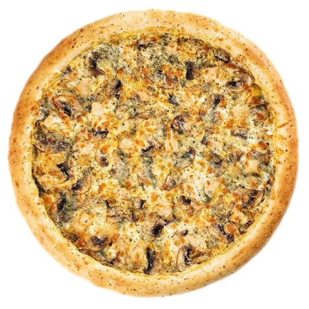 Грибная с сырным бортиком