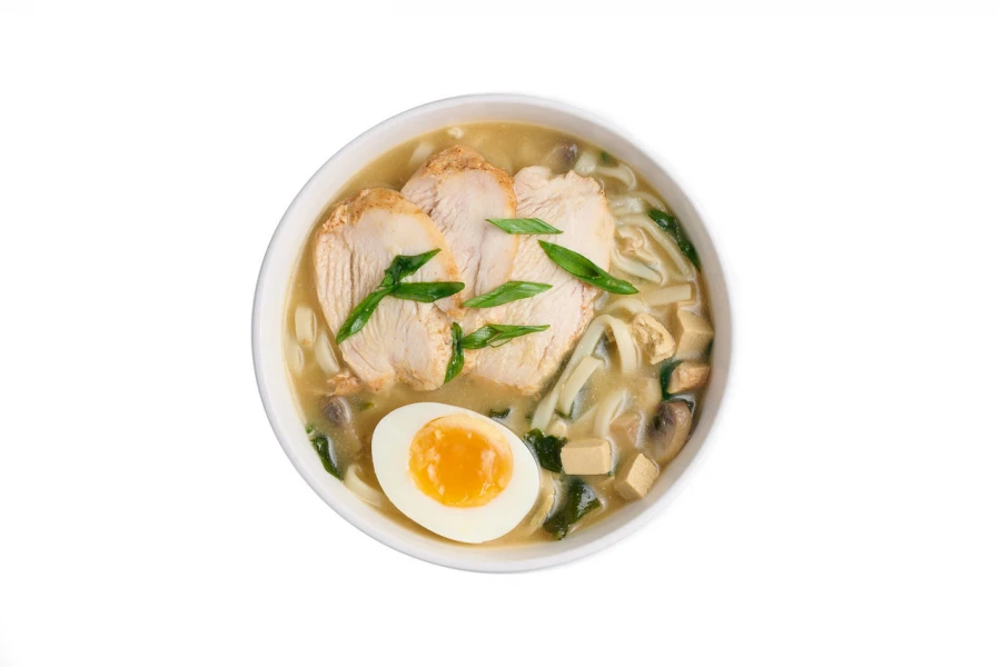 Рамен с курицей