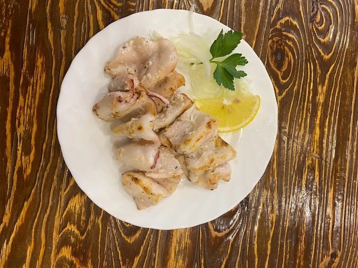 Шашлык из кальмара