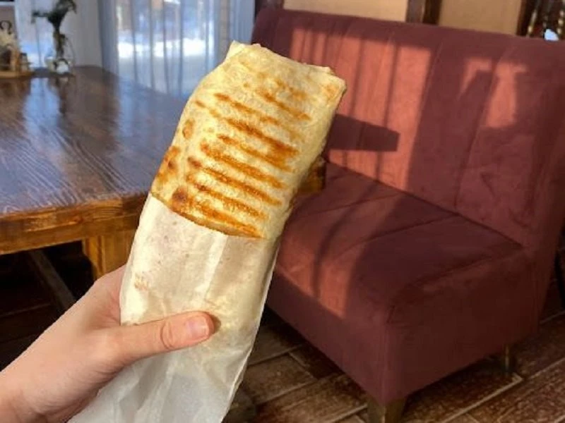 Шаурма на гриле