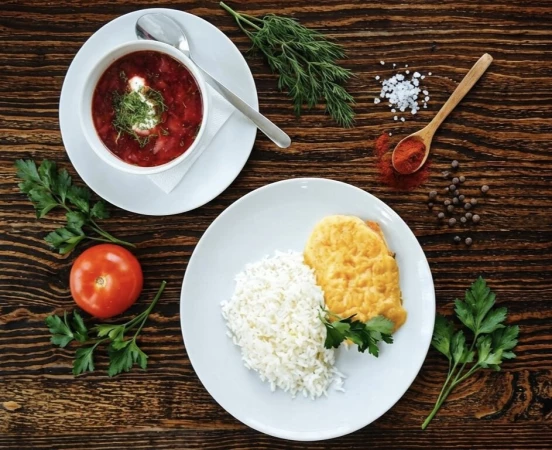 Комбо #3 СУП+ГОРЯЧЕЕ 