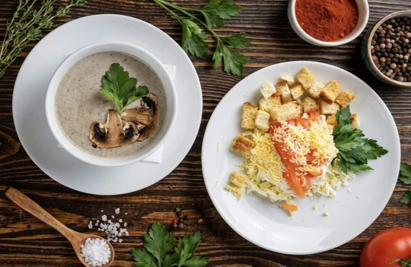 Комбо #1  САЛАТ+СУП