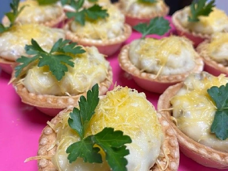 Жульен с курицей