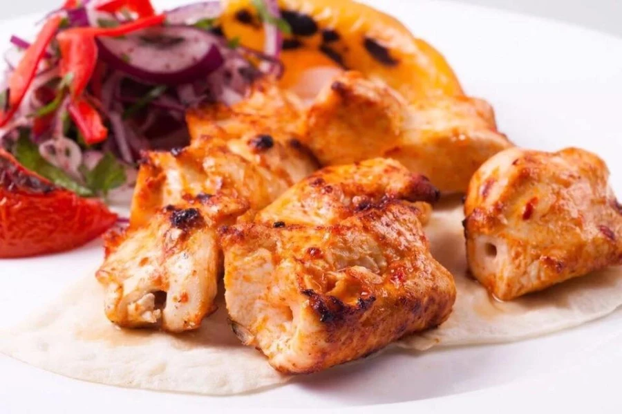 Шашлык из куриной грудки