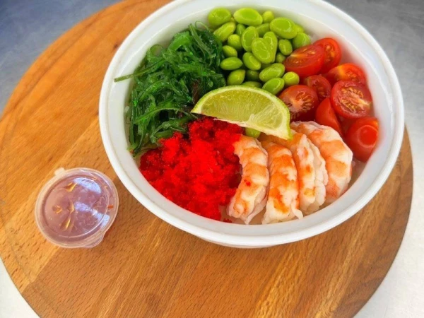 Поке с креветками