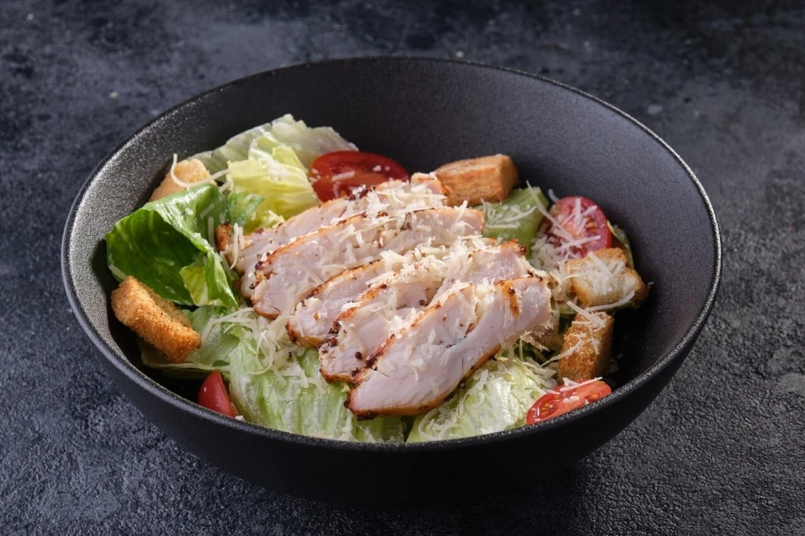 Цезарь с курицей