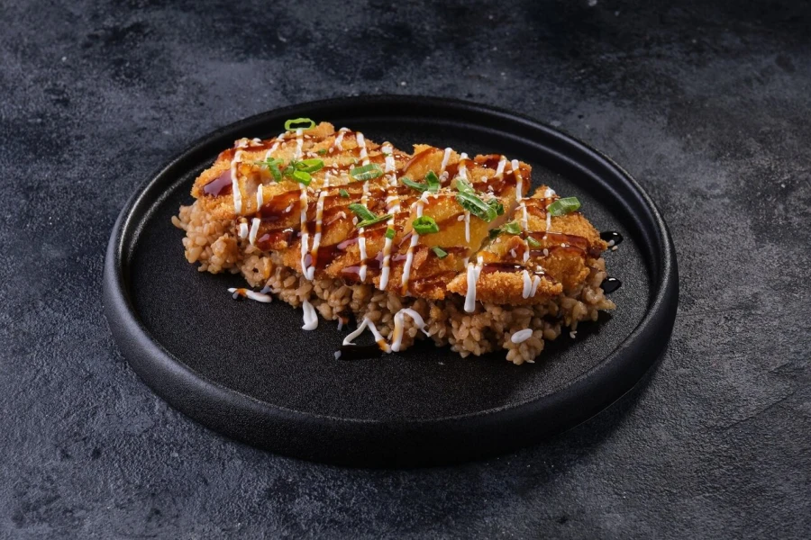 Окономияки с курицей