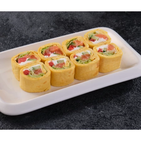 Тортилья с лососем