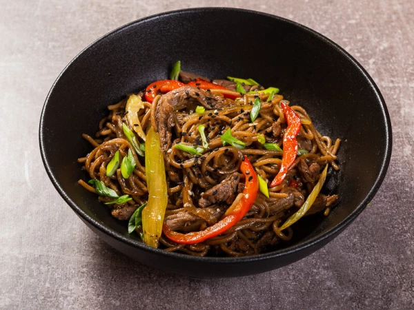 Соба с говядиной