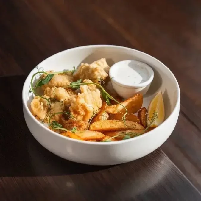 Рыба и картошка