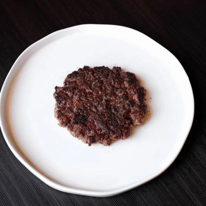 Котлета из мраморной говядины