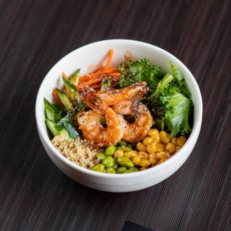 Поке с креветками