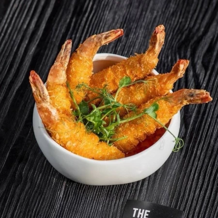 Креветки в панировке