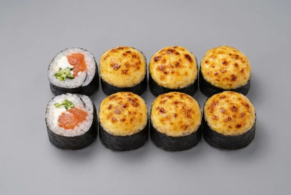 Запечённый с лососем 