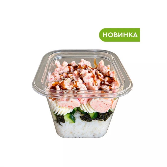 Трайфл с крабом