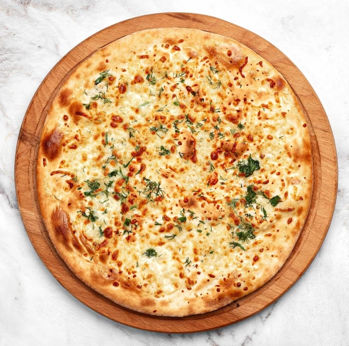 Фокачча сырная с зеленью 