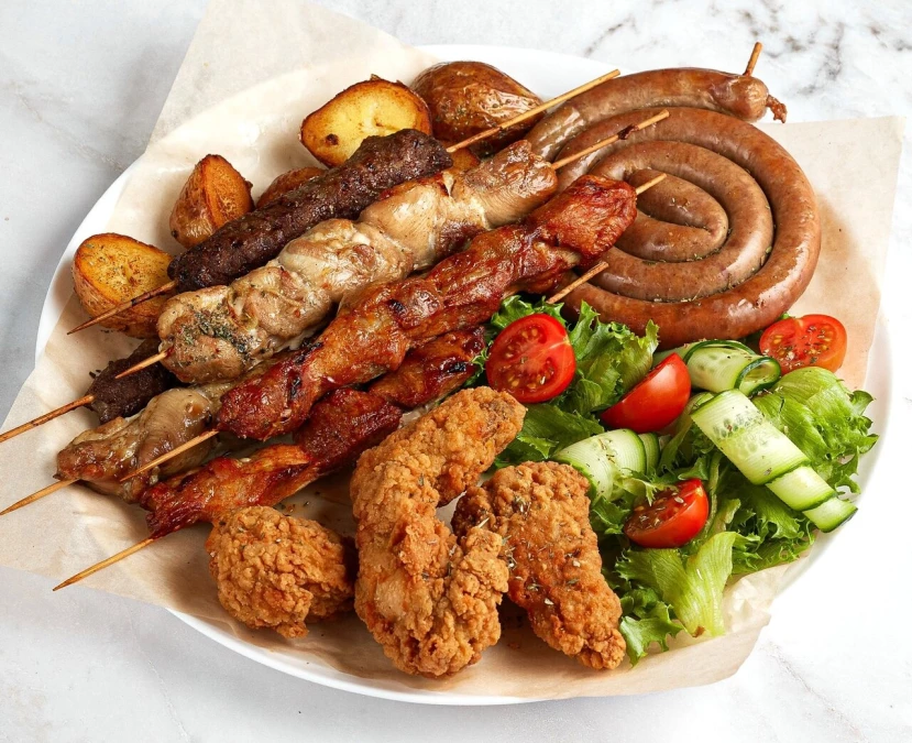 Большой мясной микс