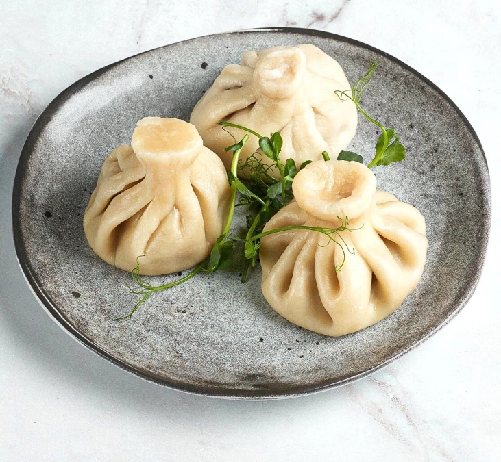 Хинкали с говядиной отварные 3 шт