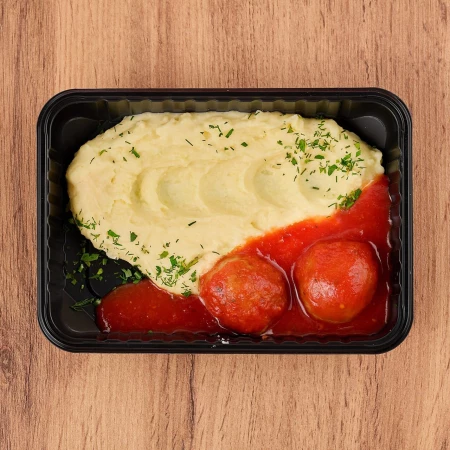 Тефтели в томатном соусе ланч