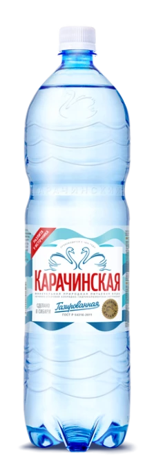 Вода Карачинская 1,5л газированая