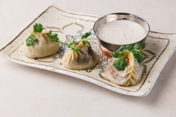 Манты с мясом