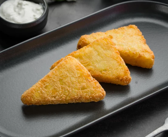 Хашбрауны со сметаной