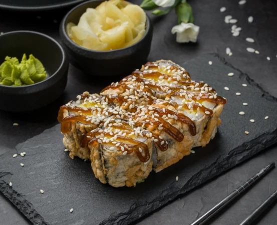 Классический с такуаном жареный