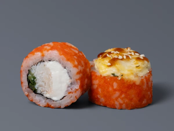 Калифорния запеченная с крабом