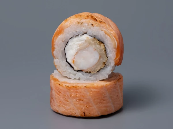 Опаленный лосось